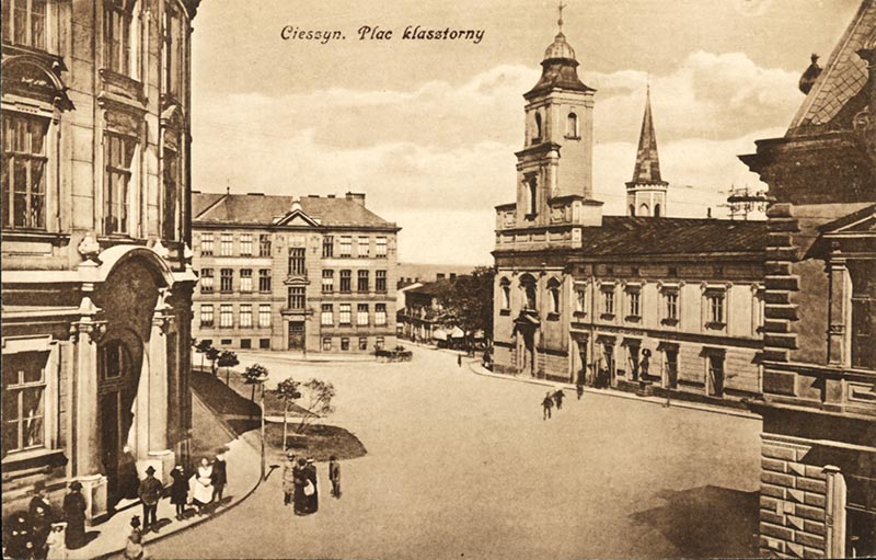 Plac klasztorny z lat 20 XX w